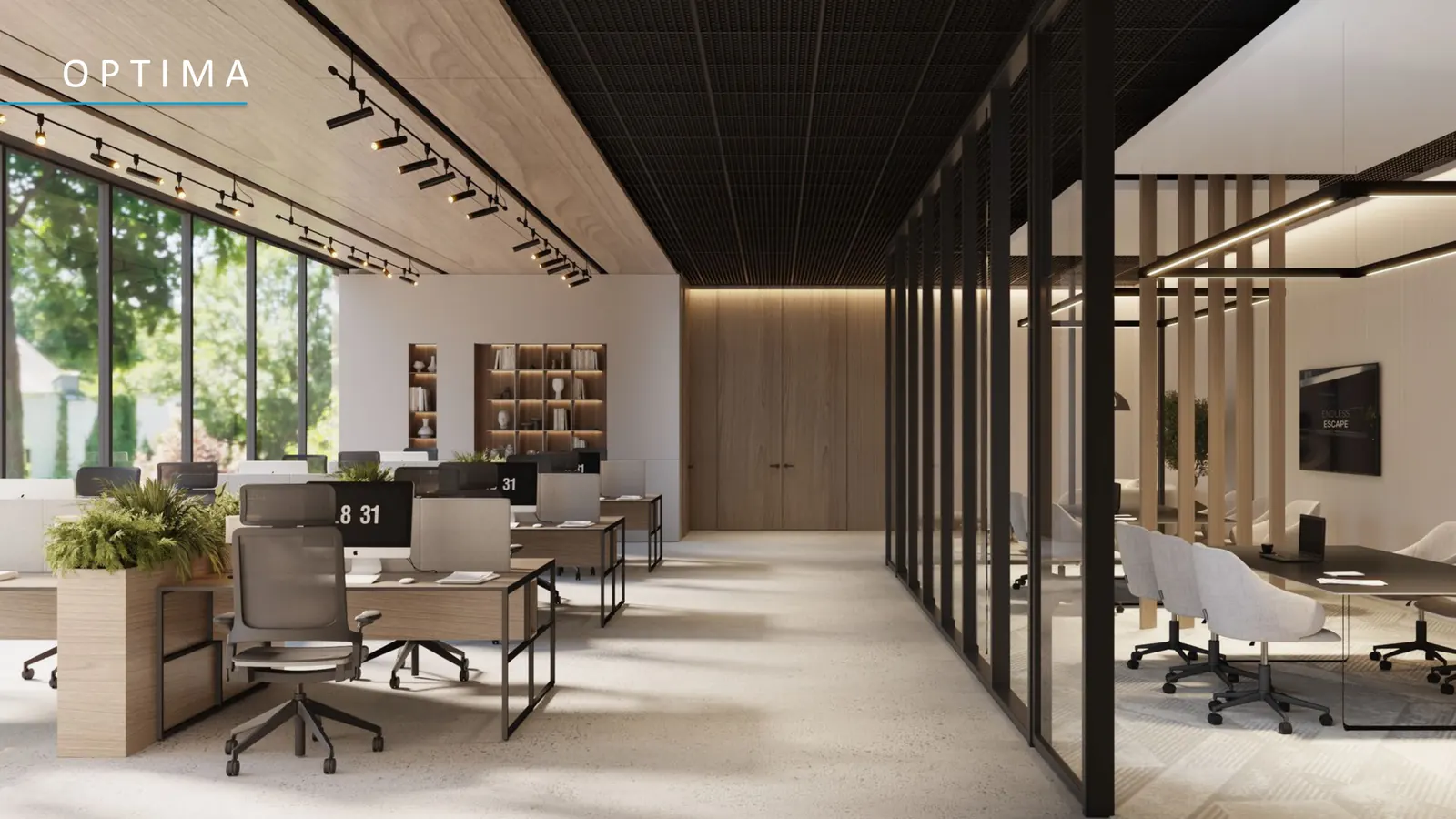 SAMANA Business Hub — משרד בדגם OPTIMA