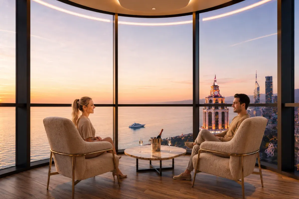 Azure Tower מבית 5M İnşaat, שדרות רוסתאוולי, בטומי #4