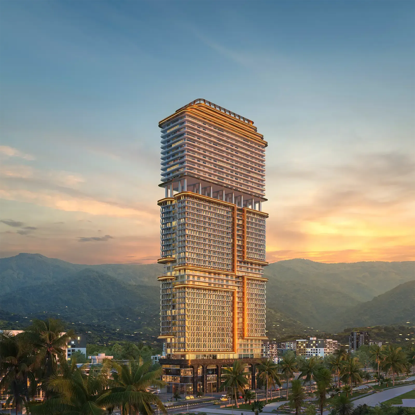 Panorama Del Mare מבית Tower Group, מחינג'אורי, בטומי #3