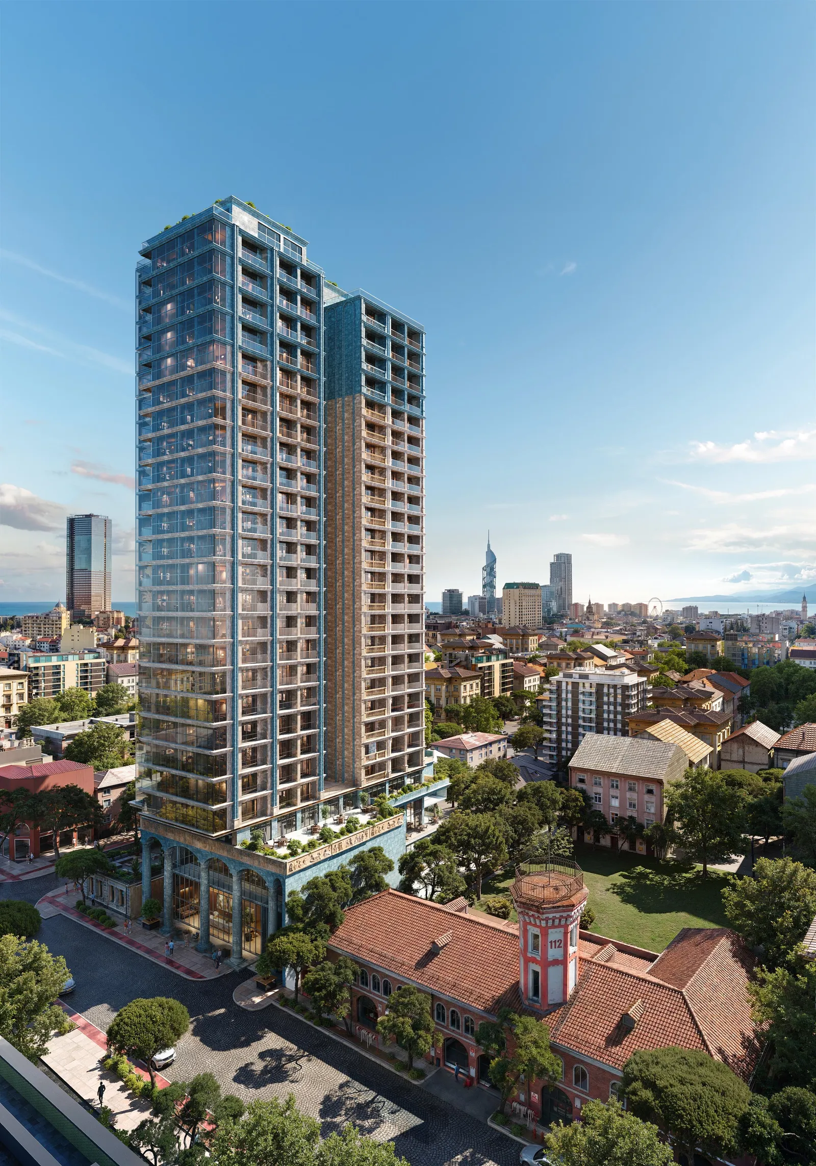 Piazza Residence מבית Tower Group, העיר העתיקה, בטומי