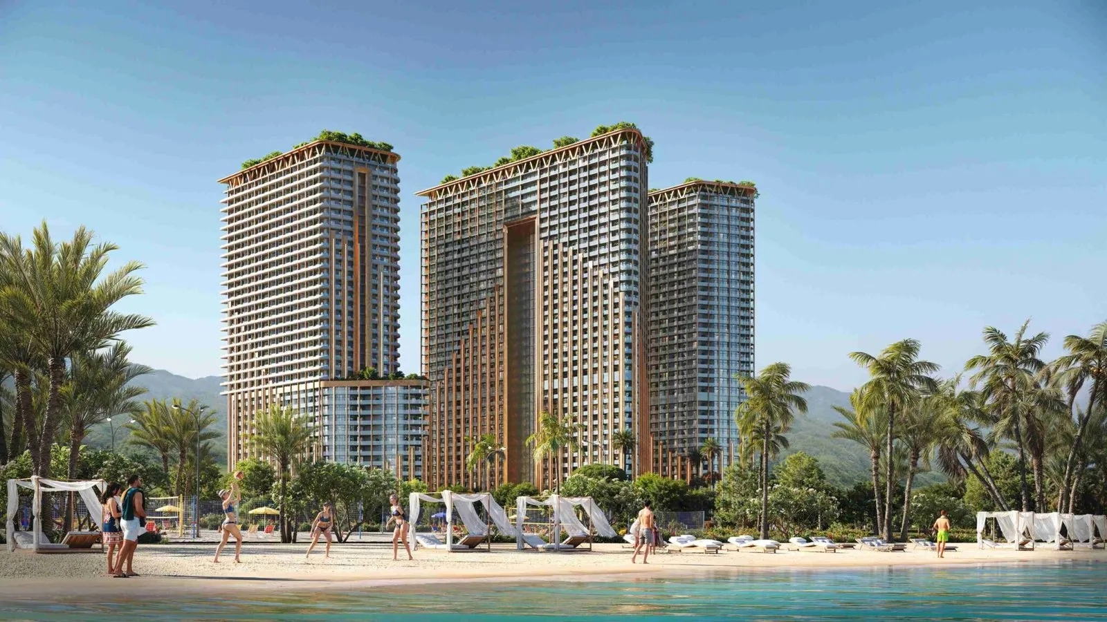 Solana Grand Residences, קו ראשון לים, קובולטי
