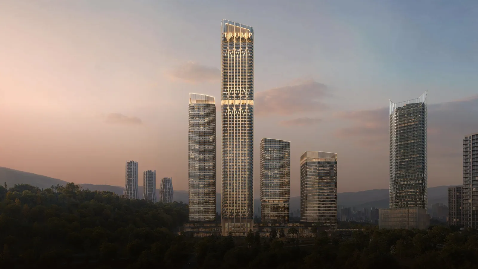 Trump Tower Tbilisi של Archi, Downtown Tbilisi #2