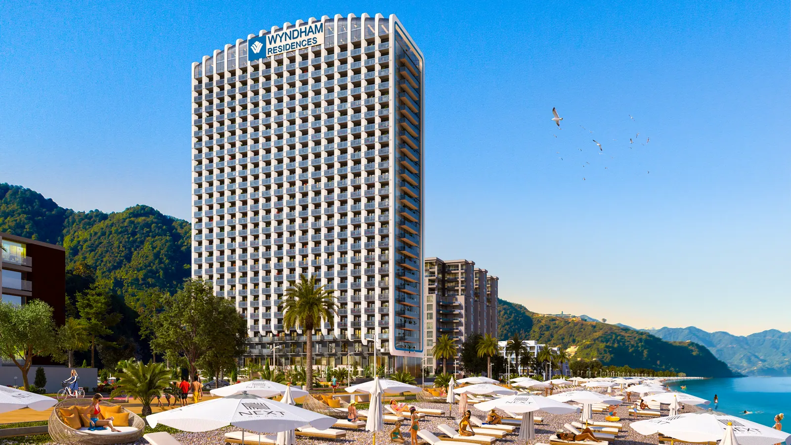 Wyndham Batumi, קו ראשון גוניו